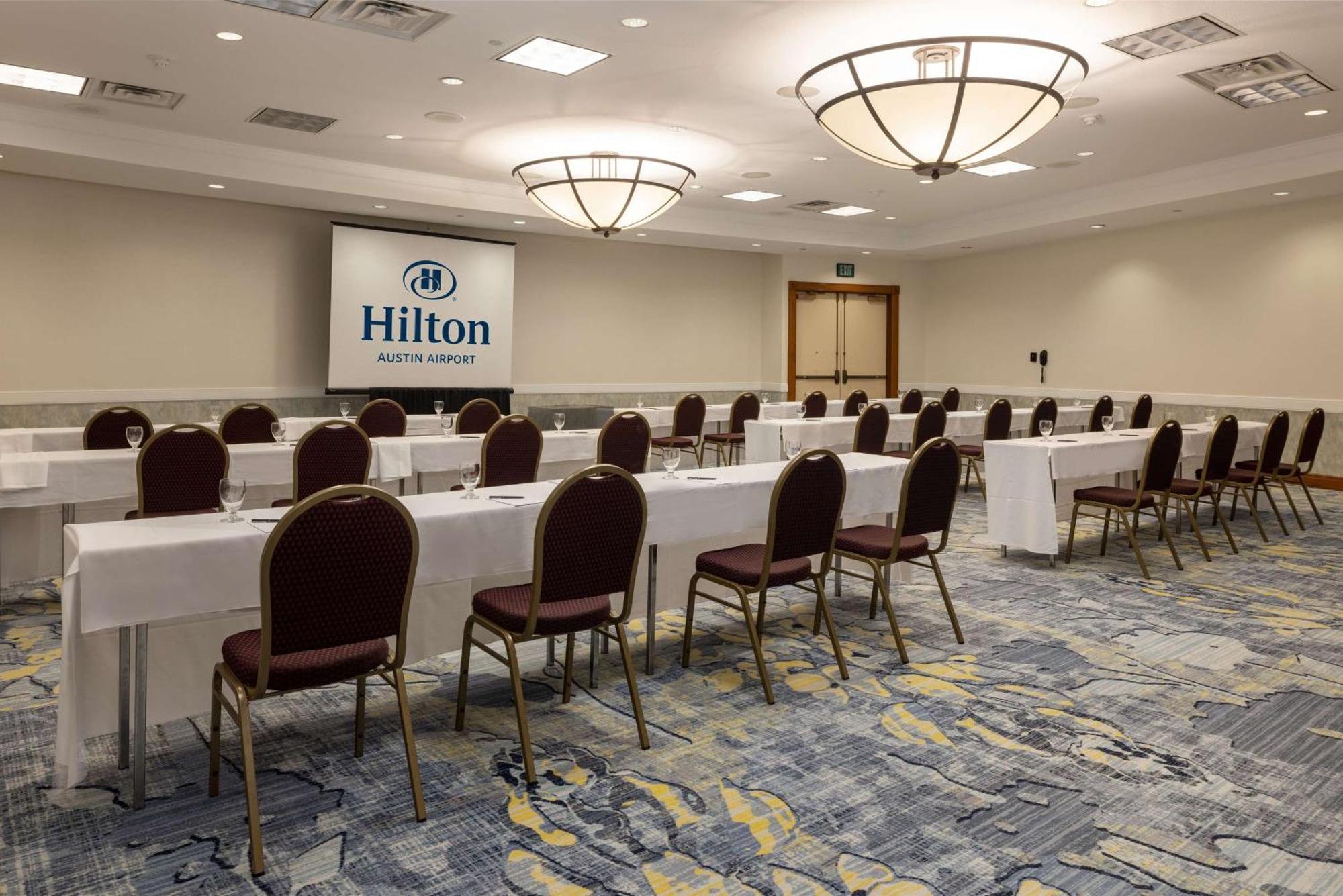 Hotel Hilton Austin Airport Exterior foto